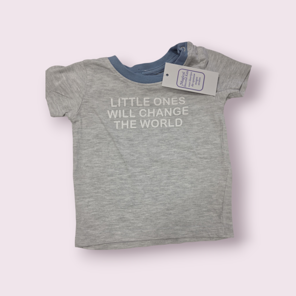 Shirt grijs primark maat 68