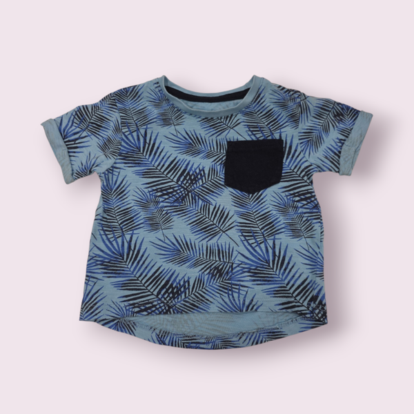 Shirt blauw primark maat 80