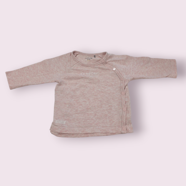 Roze top Its my day Prénatal maat 62