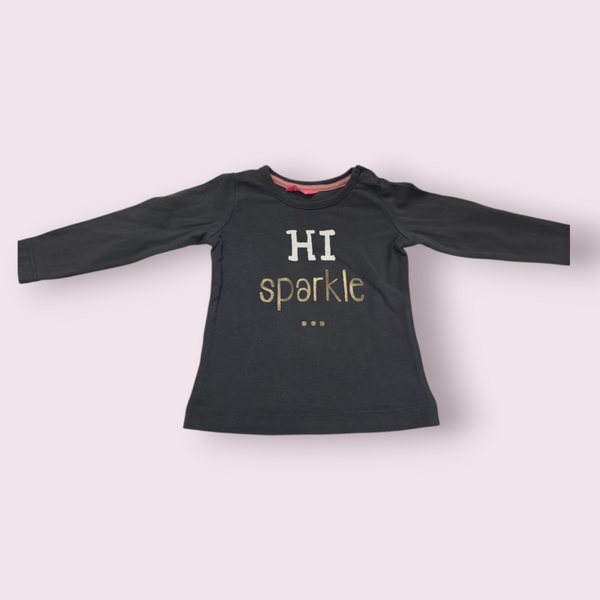 Hema grijs sparkle maat 62