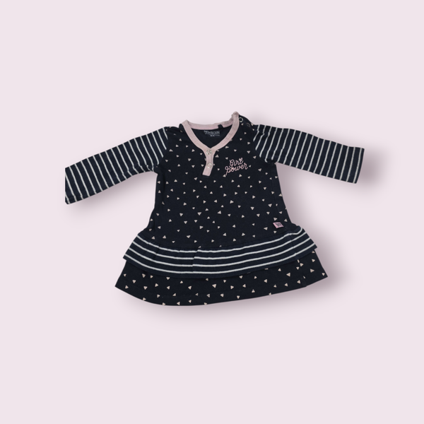 Girl power blauw maat 62