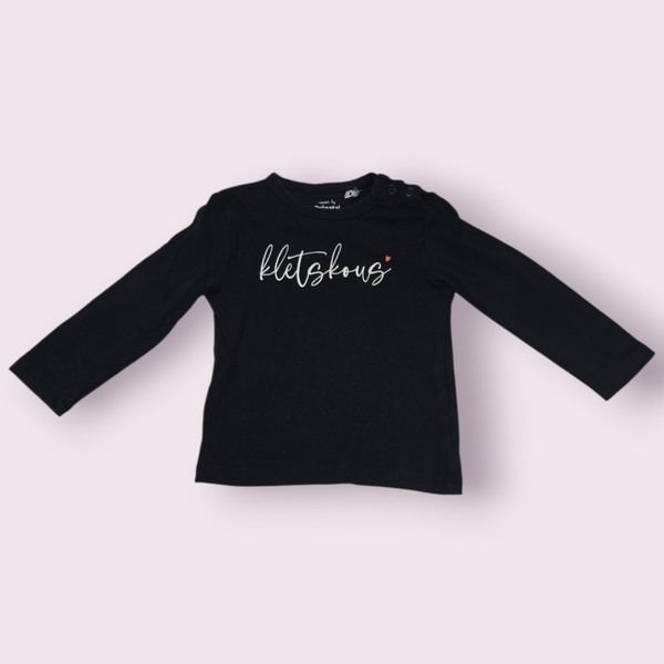 Prenatal zwart kletskous maat 68