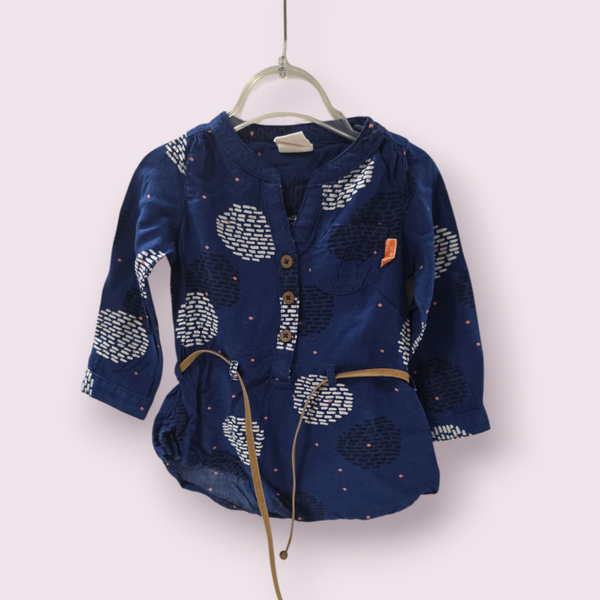 Shirtje blauw hema maat 62