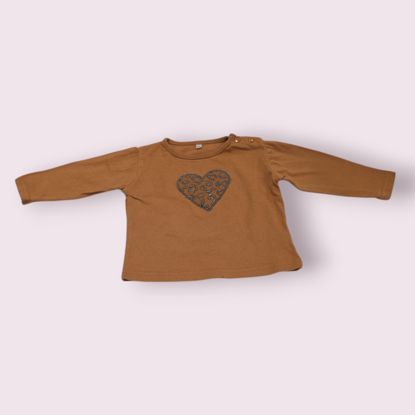 Shirt hart bruin zeemam