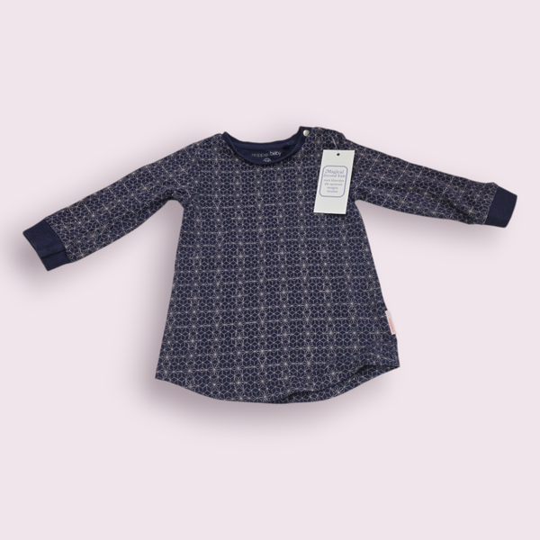 Noppies shirt paars blauw-0010