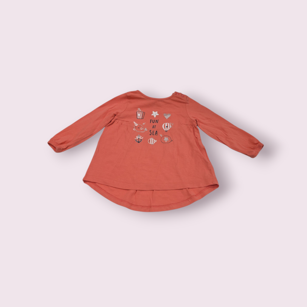 Roze shirt babyclub