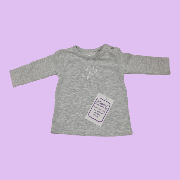 Shirt baby de luxe zonder prijskaartje