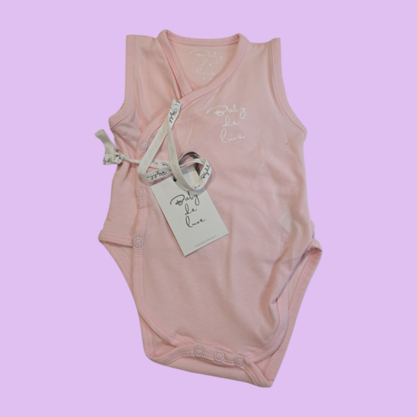 Overslag romper roze