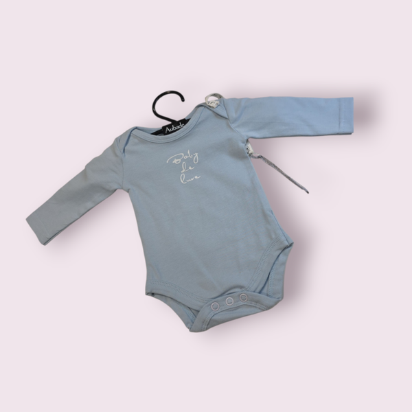 Baby de luxe romper blauw