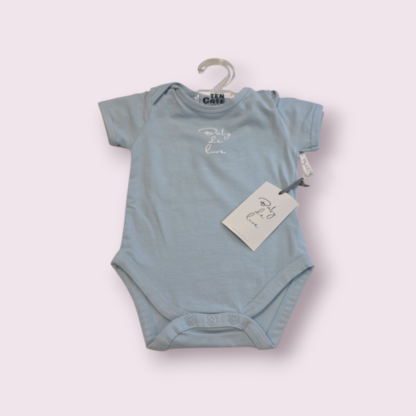 Baby de luxe romper blauw