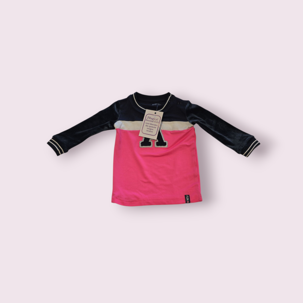 Shirt baby blue maat 74