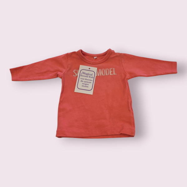 Shirtje roze name-it maat 56