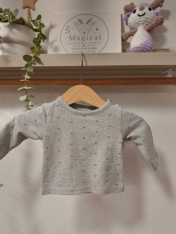 Baby de luxe  Longsleeve |  Maat 56 met details  - 2013
