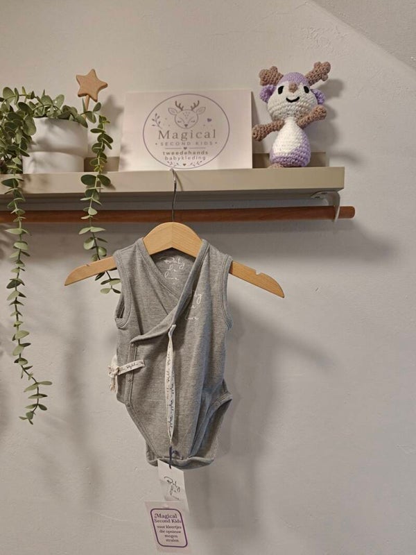 Baby deluxe overslag romper | Maat 62 - 2005