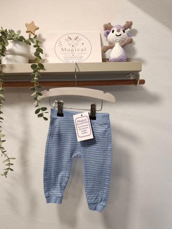 Zeeman broekje blauw Maat 62 - 2046
