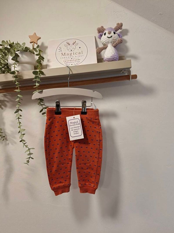 Broek bruin Maat 62 - 1073