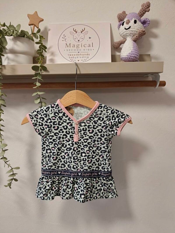 Top met panterprint | Maat 56 - 2108