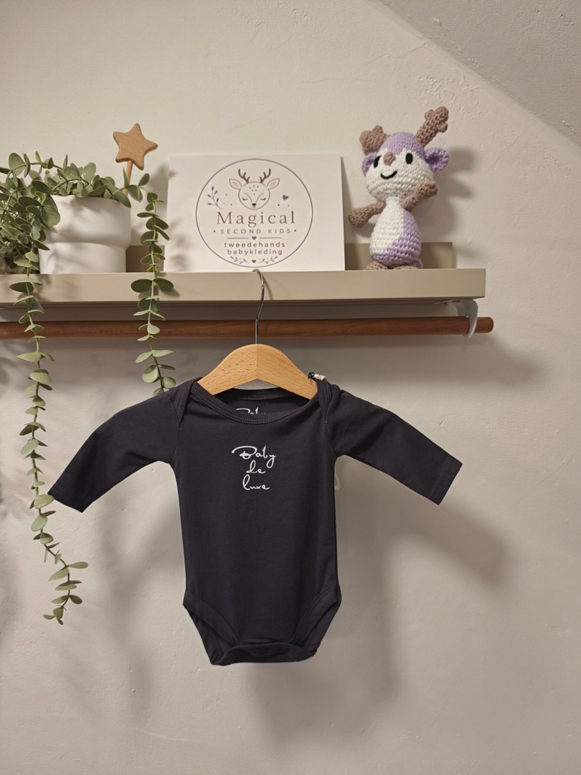 Baby de luxe romper | Maat 56 - 1194
