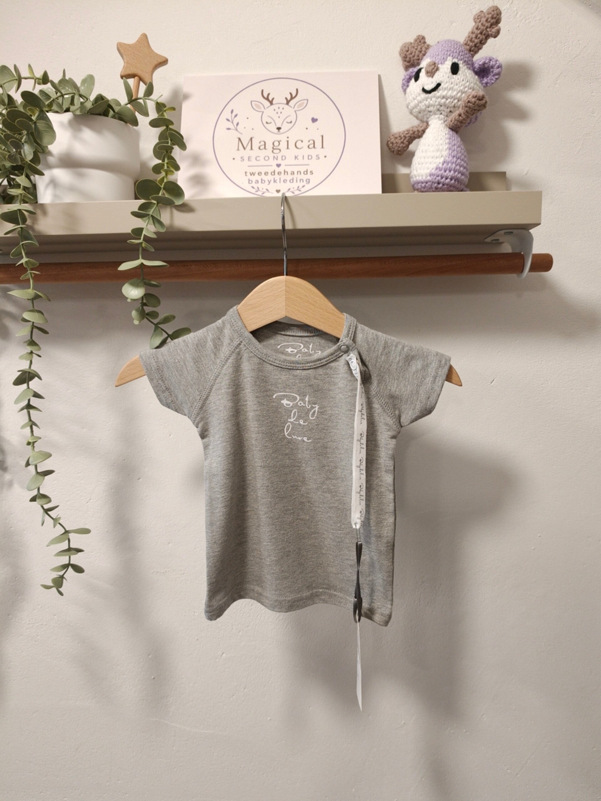 Baby de luxe t-shirt | Maat 56 - 2006