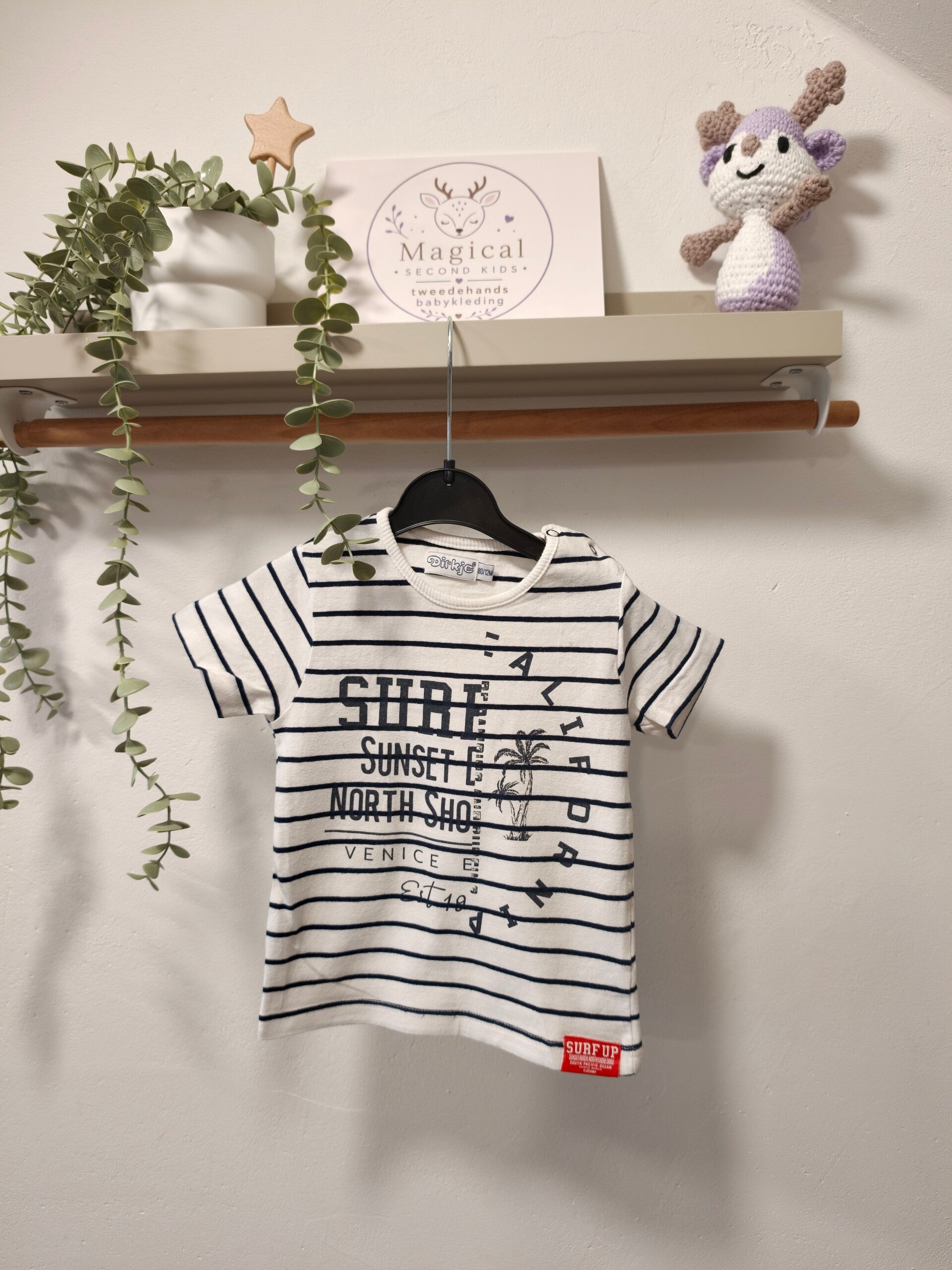 Dirkje shirt | maat 80 - WG008