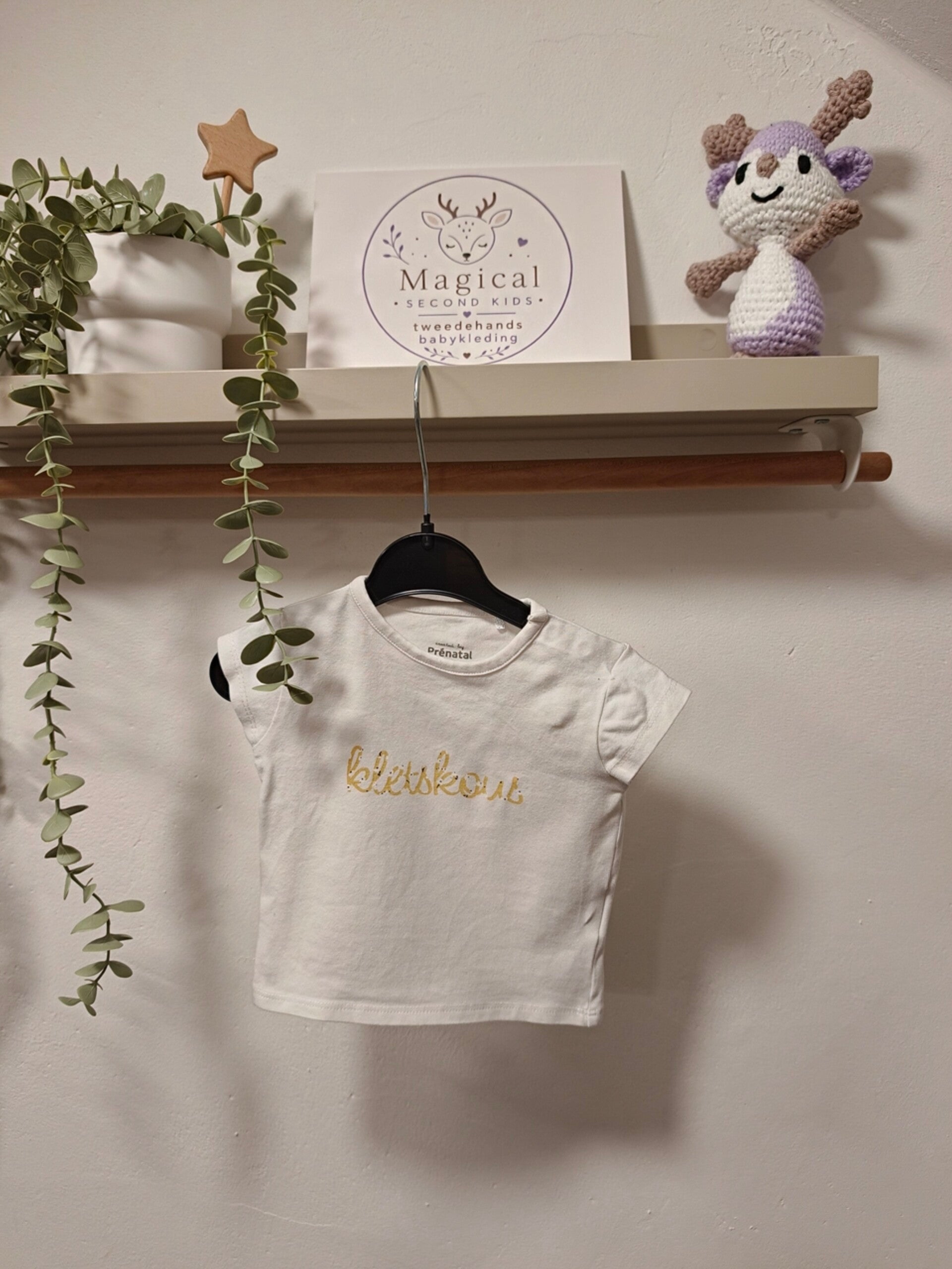 T-shirt prénetal | Maat 56 - WG0010