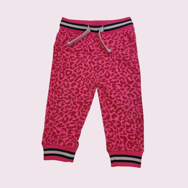 Broek roze panter ter stal maat 68