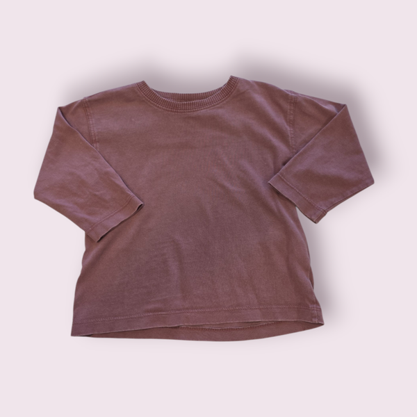 Longsleeve zara oudroze maat 80