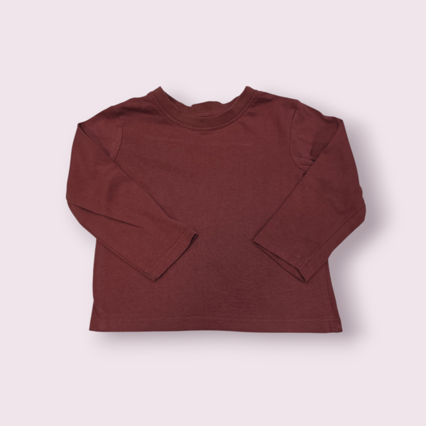 Shirt basic primark rood maat 80