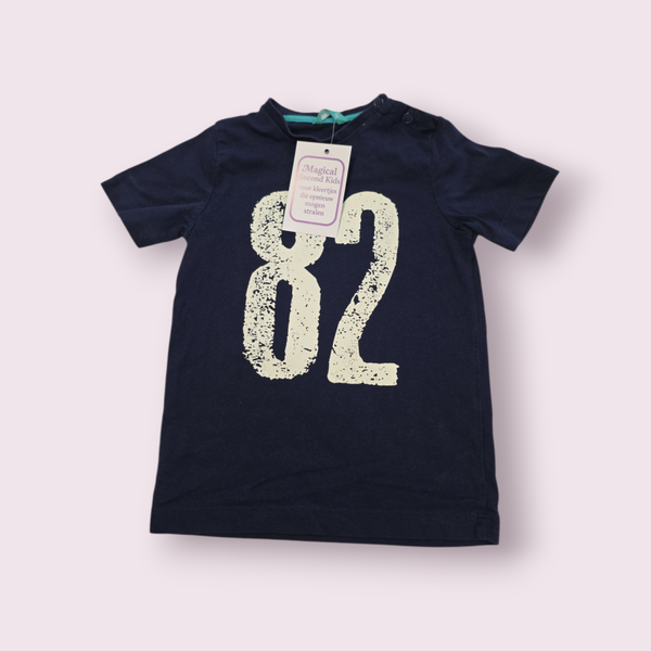 Shirt hema blauw maat 92