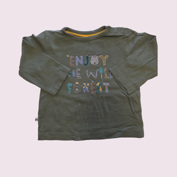 Longsleeve shirt Mots d’Enfants Maat 74 - 2148
