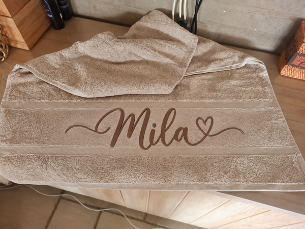 Gepersonaliseerde Badhanddoek 70 x 140 cm