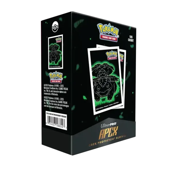 Ultra Pro - Neon Kanto APEX Deck Protector® Sleeves Venusaur (105ct)