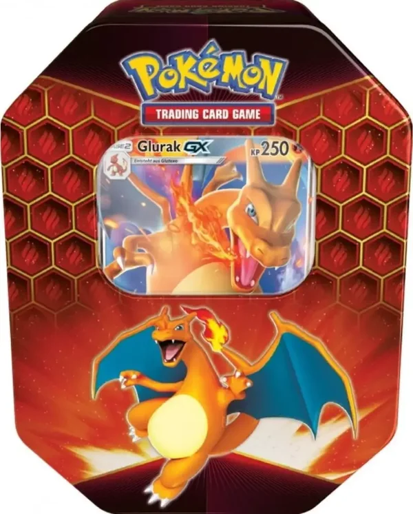 Sonne & Mond Ära: Verborgenes Schicksal: Glurak GX Tin-Box - deutsch
