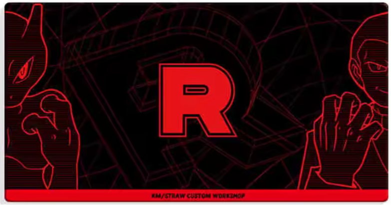 Team Rocket: Giovanni & Mewtu Spielmatte