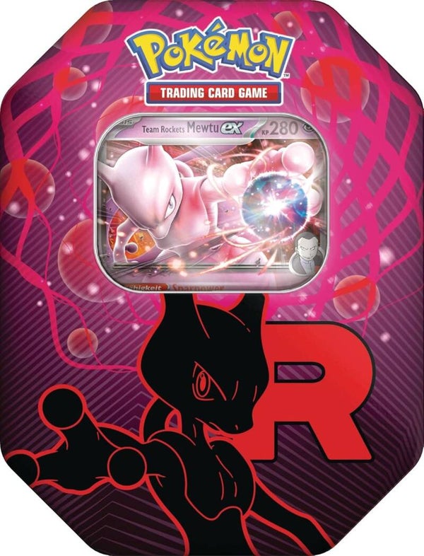 Team Rockets Mewtu Tin - deutsch