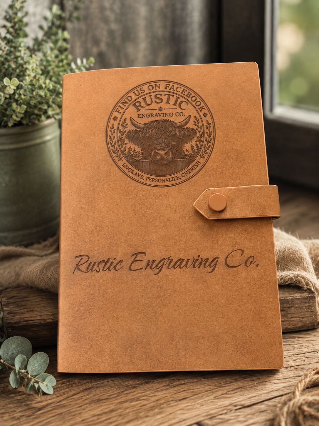 Rustic Keepsake Journal