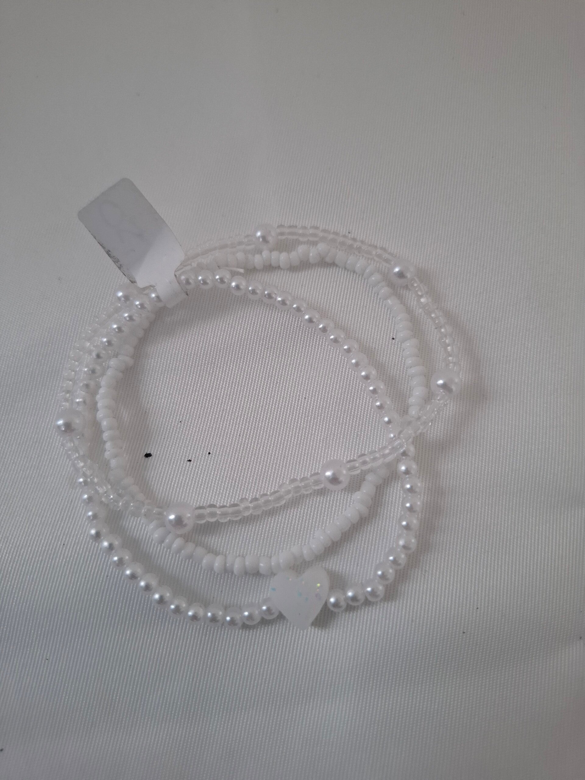 parelkleur enkelbandjes