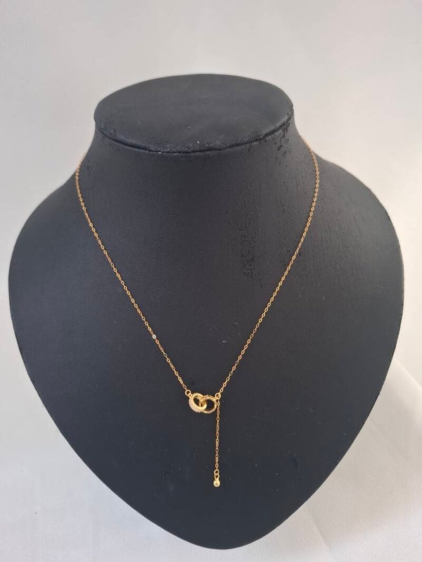 gouden damesketting