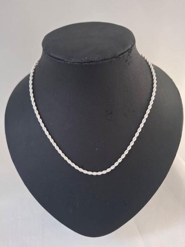 zilver kabelketting 1