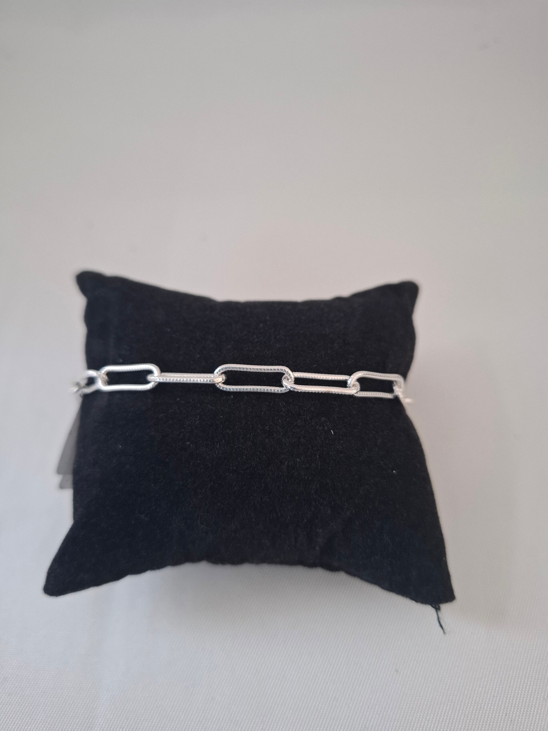 zilveren elegante fashion armband