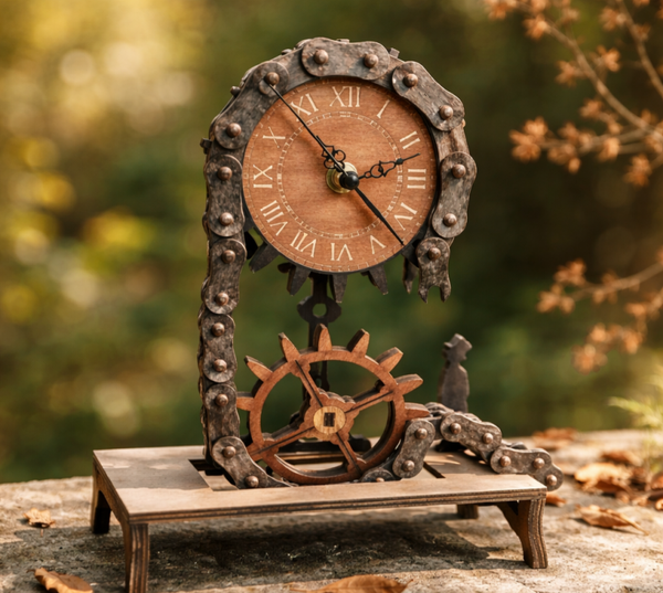 Steampunk Uhr
