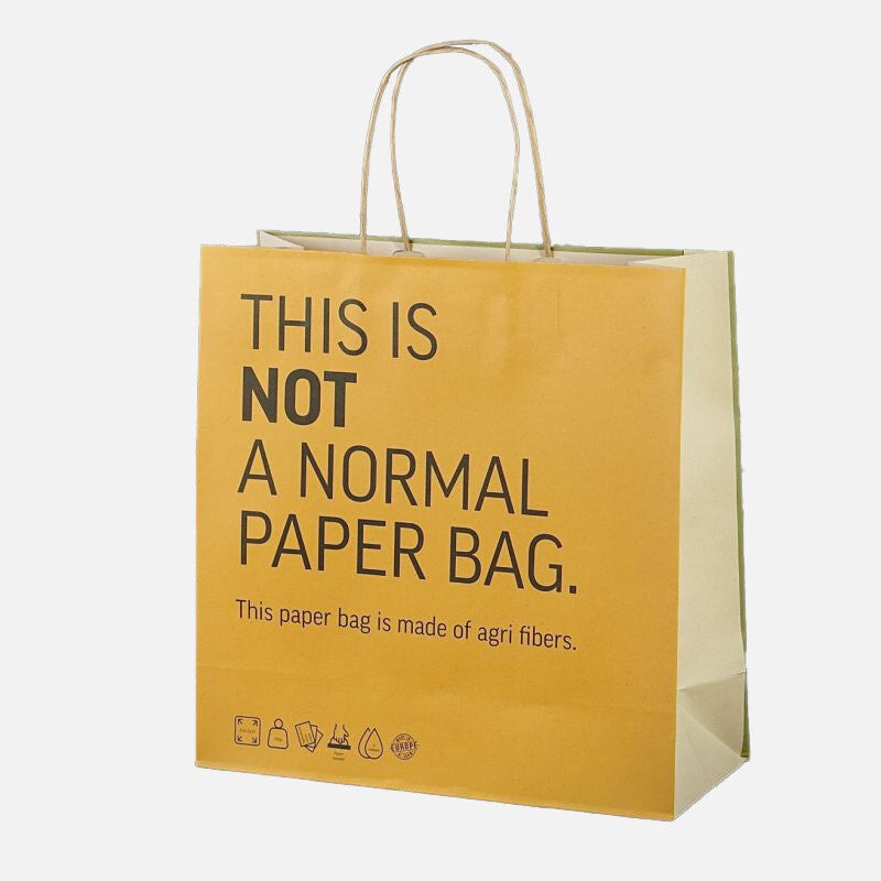 ELEGANT Papiertragetasche aus Organic Waste Papier