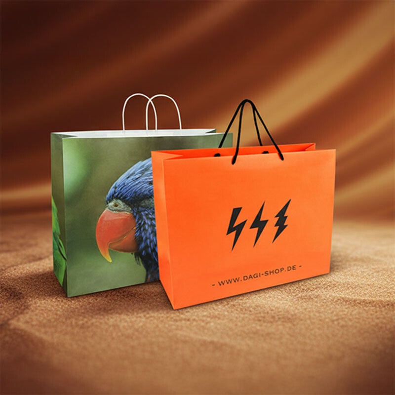 Papiertragetaschen individuell bedruckt