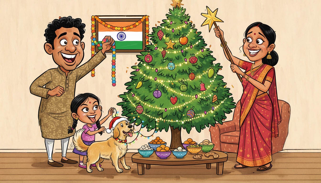 Weihnachten in Indien