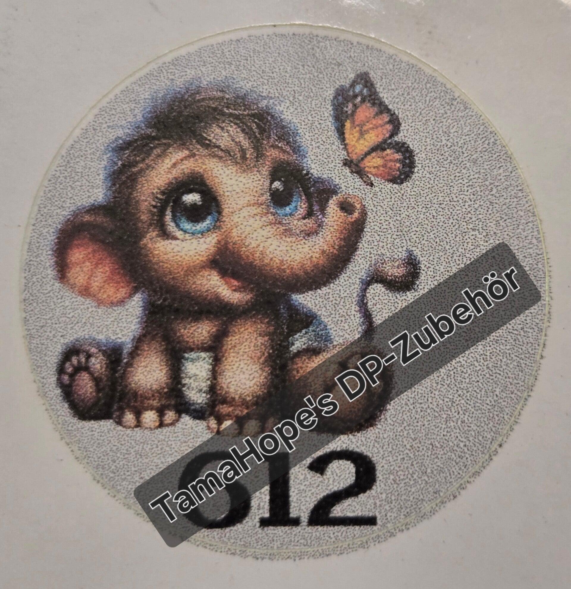 Diamond Painting Dosensticker