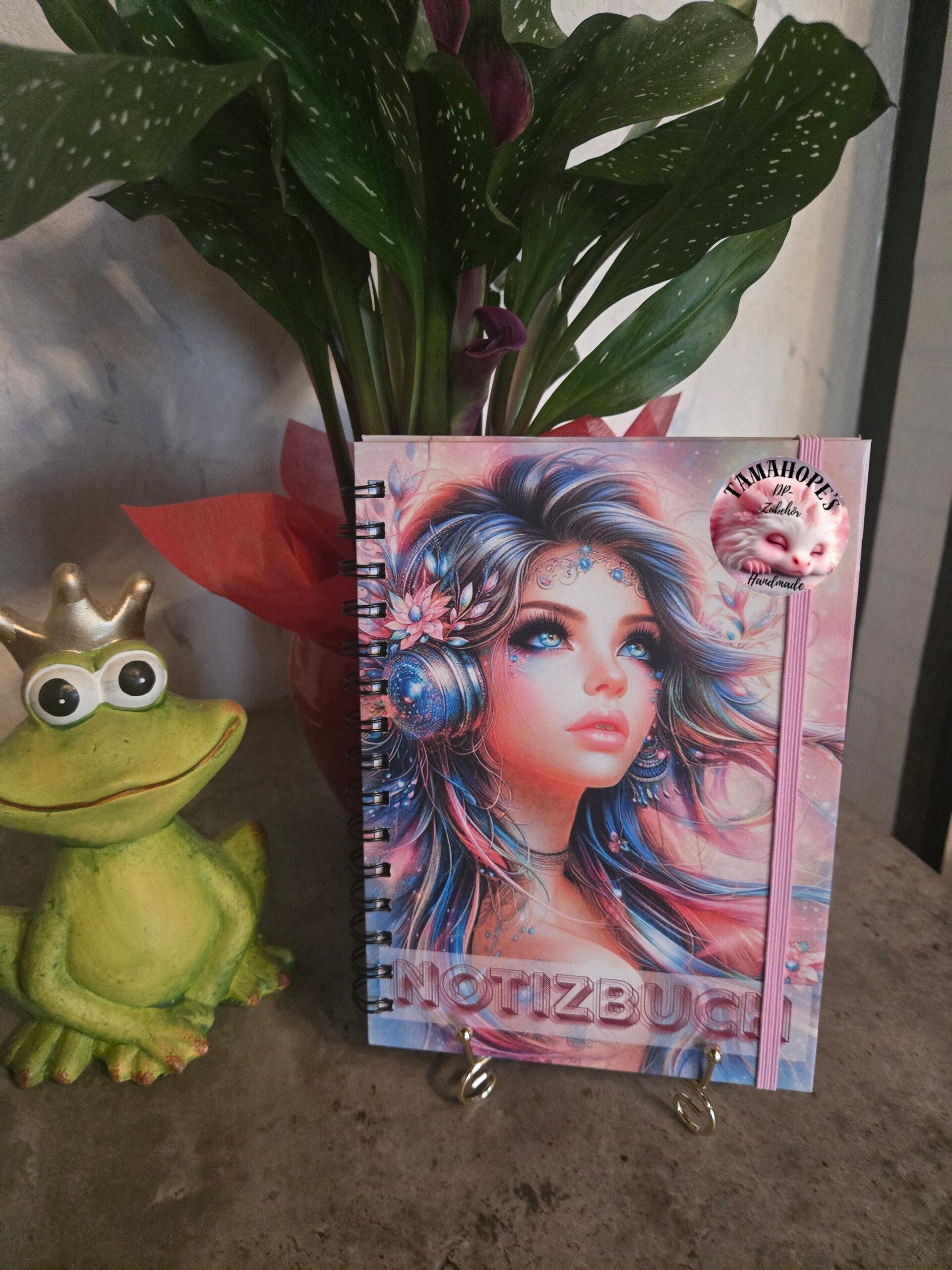Notizbuch Fantasy Lady