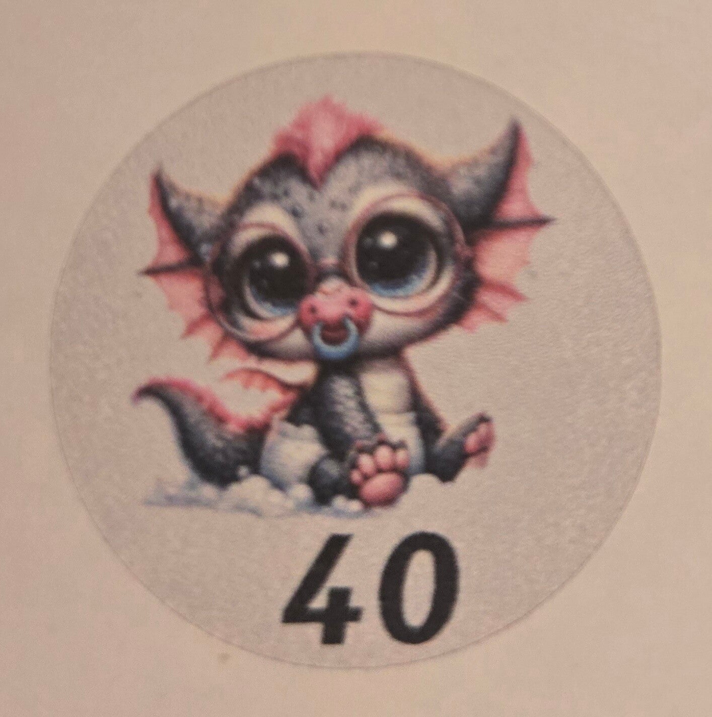 Diamond Painting Dosensticker