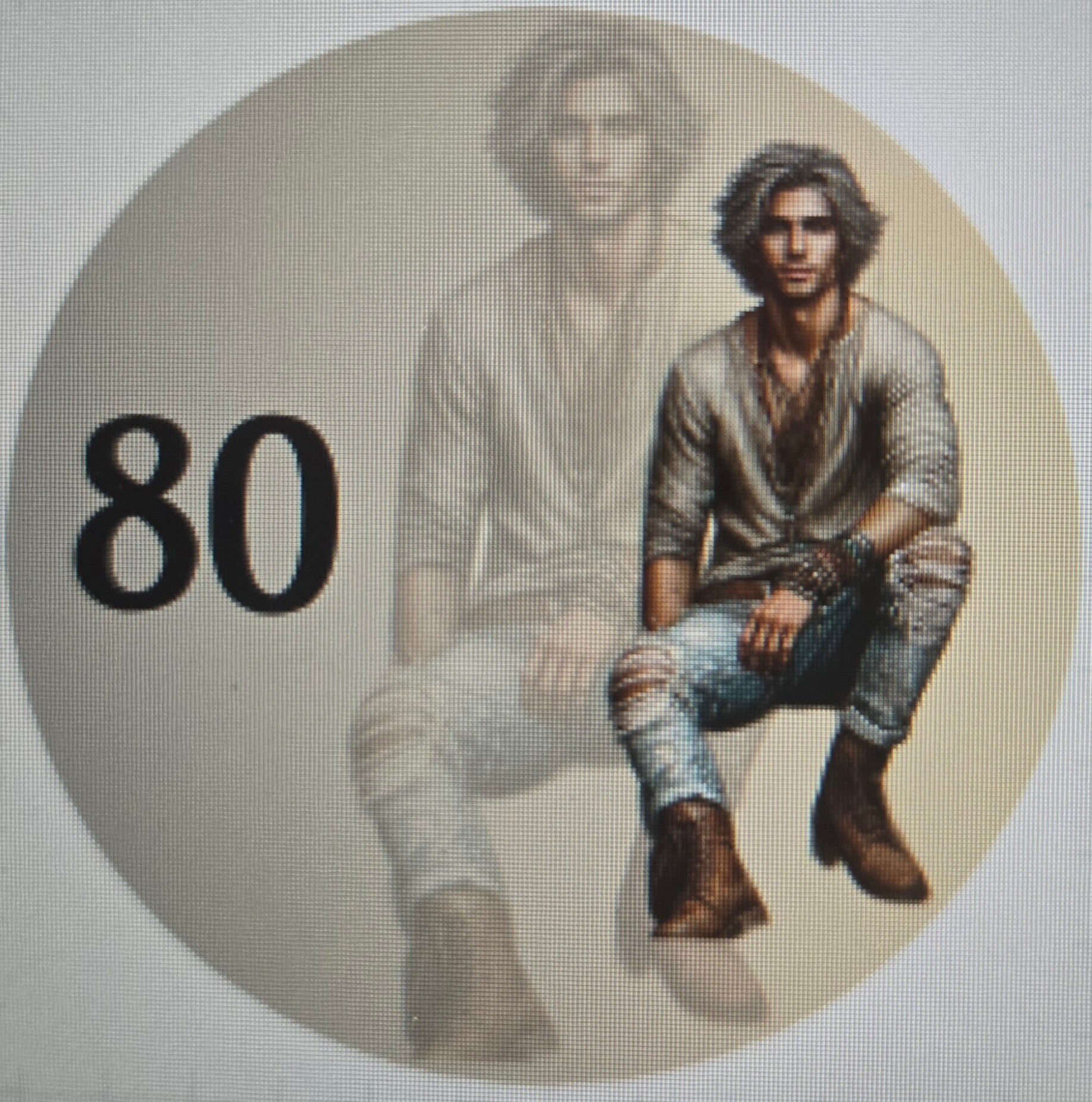 Diamond Painting Dosensticker