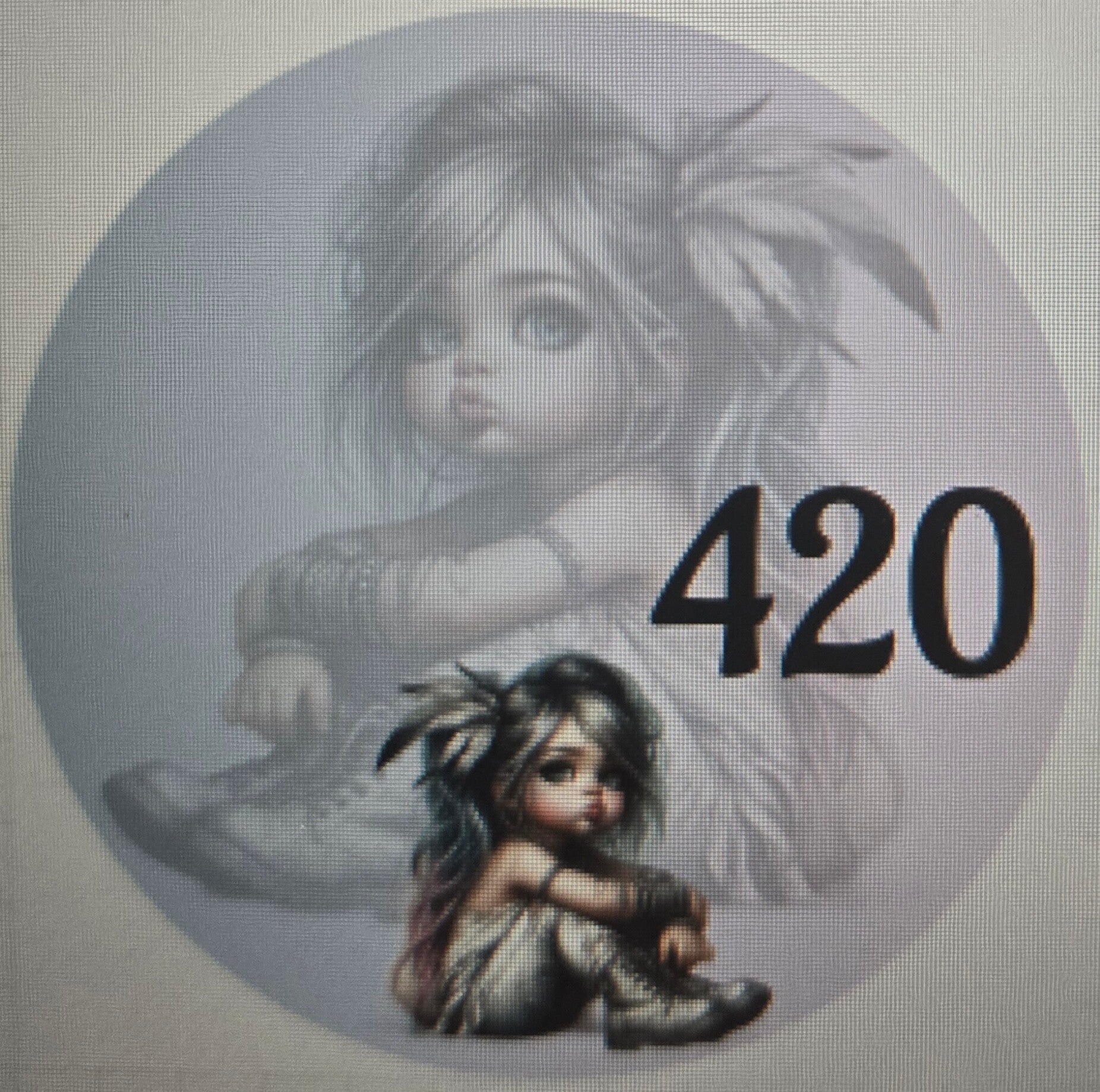 Diamond Painting Dosensticker