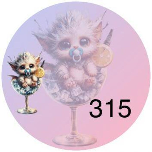 Diamond Painting Dosensticker